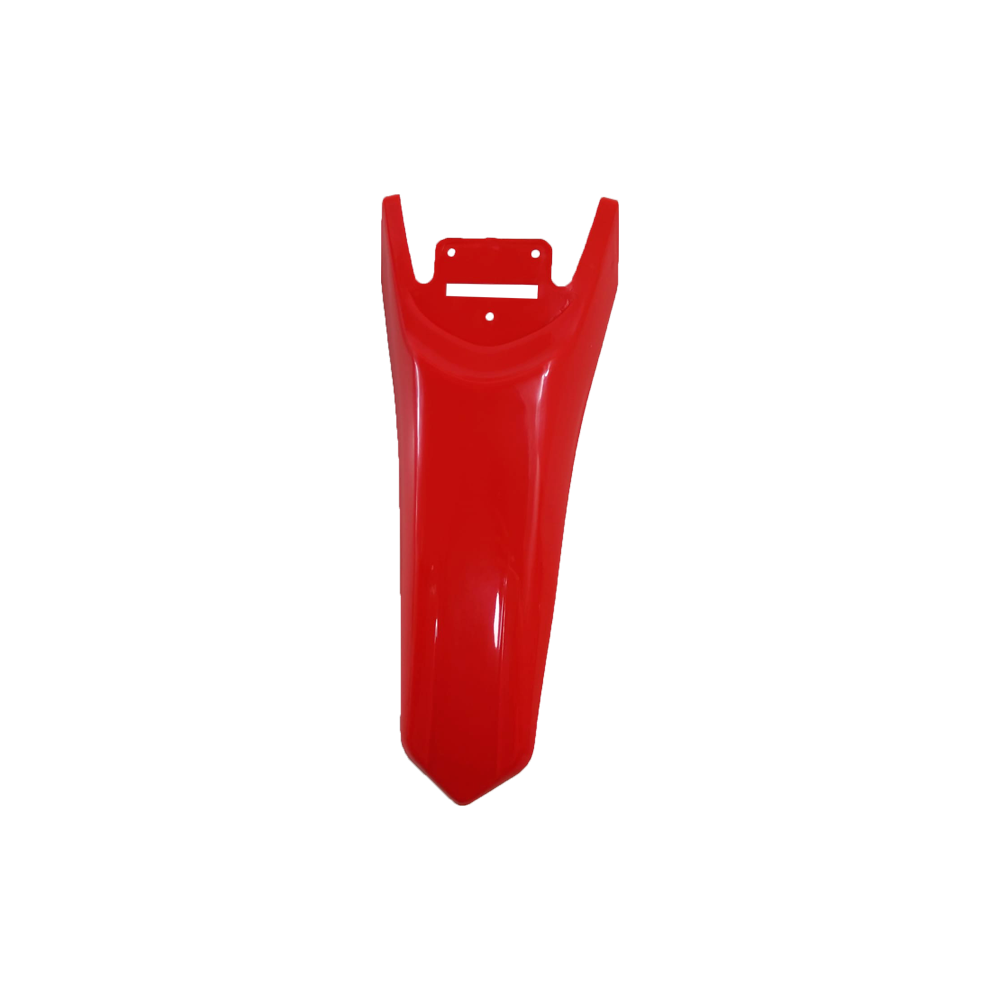 Guarda Lamas TRAS (rabeira) 125cc (VERMELHO), MD02-KT 